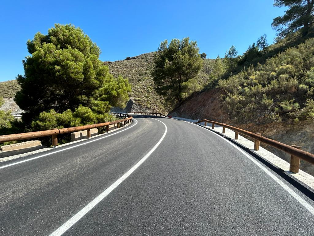 Fomento abrirá al tráfico la carretera que une Lorca con la Sierra de Almenara en los próximos días