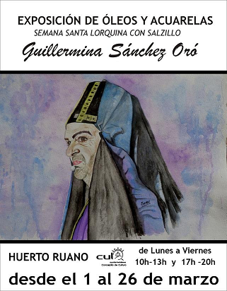 A partir de ayer lunes, 1 de marzo, se recuperan las exposiciones en el Palacete “Huerto Ruano” de Lorca