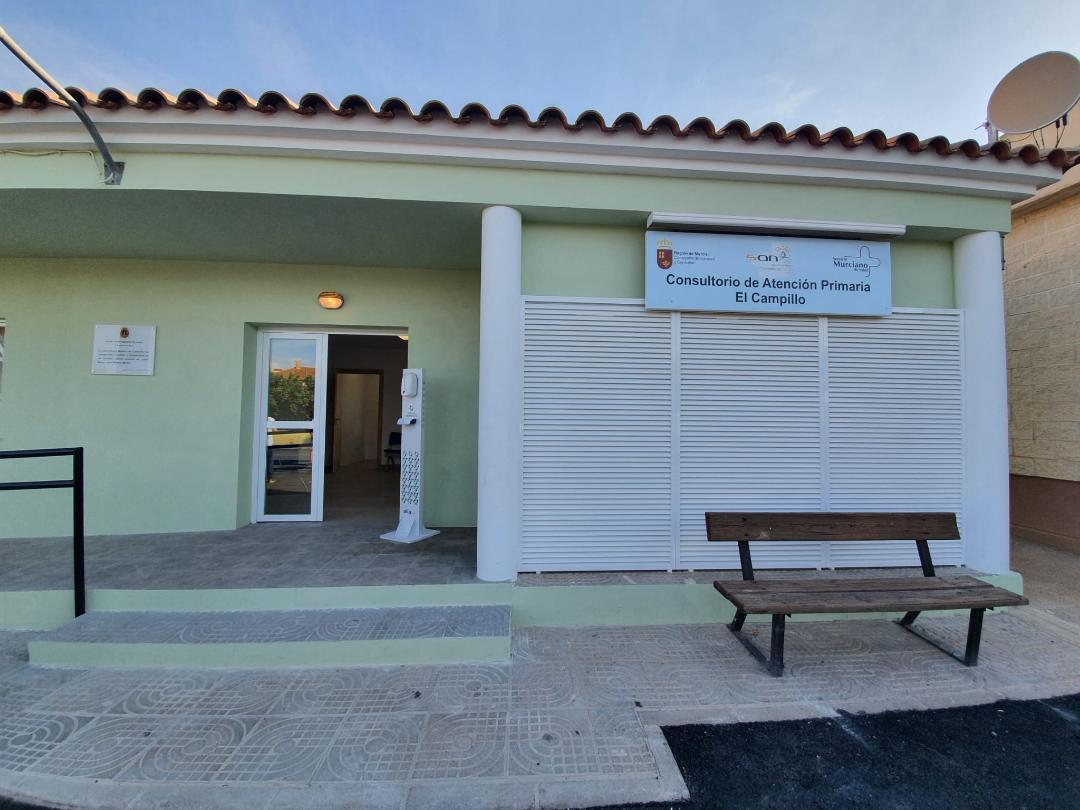 El Ayuntamiento de Lorca informa que el consultorio médico de Campillo recuperará su funcionamiento a partir del próximo 4 de Octubre