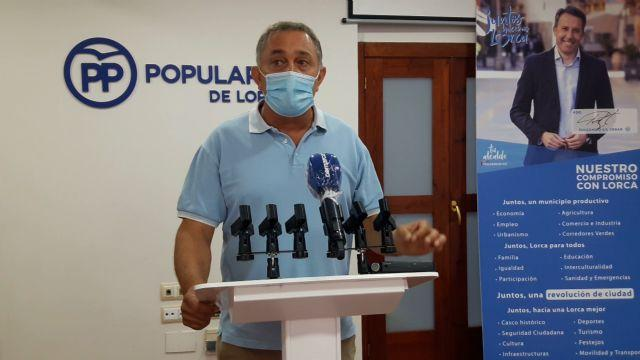 El PP de Lorca denuncia que ”todas las obras y proyectos municipales acumulan retrasos y errores ensu tramitación por la inoperante gestión del Alcalde de Lorca”