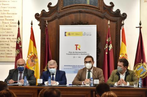Ministerio de Agricultura y Comunidad de Regantes de Lorca firman un convenio por valor de 12,7 millones de euros, con cargo a los fondos Next Generation, para modernizar regadíos