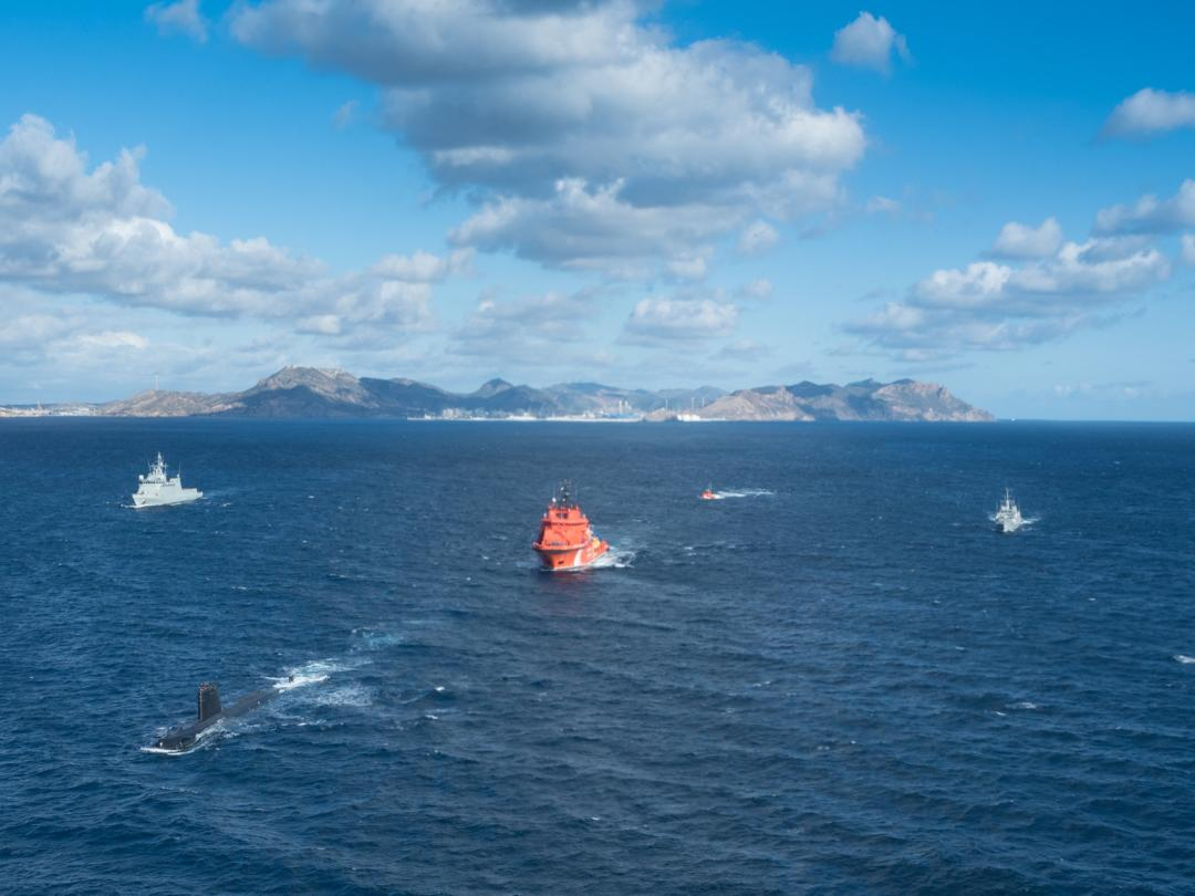La Armada se adiestra en el salvamento y rescate de submarinos durante el ejercicio Cartago-21, con el objetivo de incrementar la preparación conjunta de las unidades de la Armada y otros organismos relacionados con la Acción del Estado en la Mar