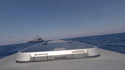  El BAM “Audaz” integra vehículos no tripulados en la mar, en preparación para el ejercicio “Dynamic Messenger 22”