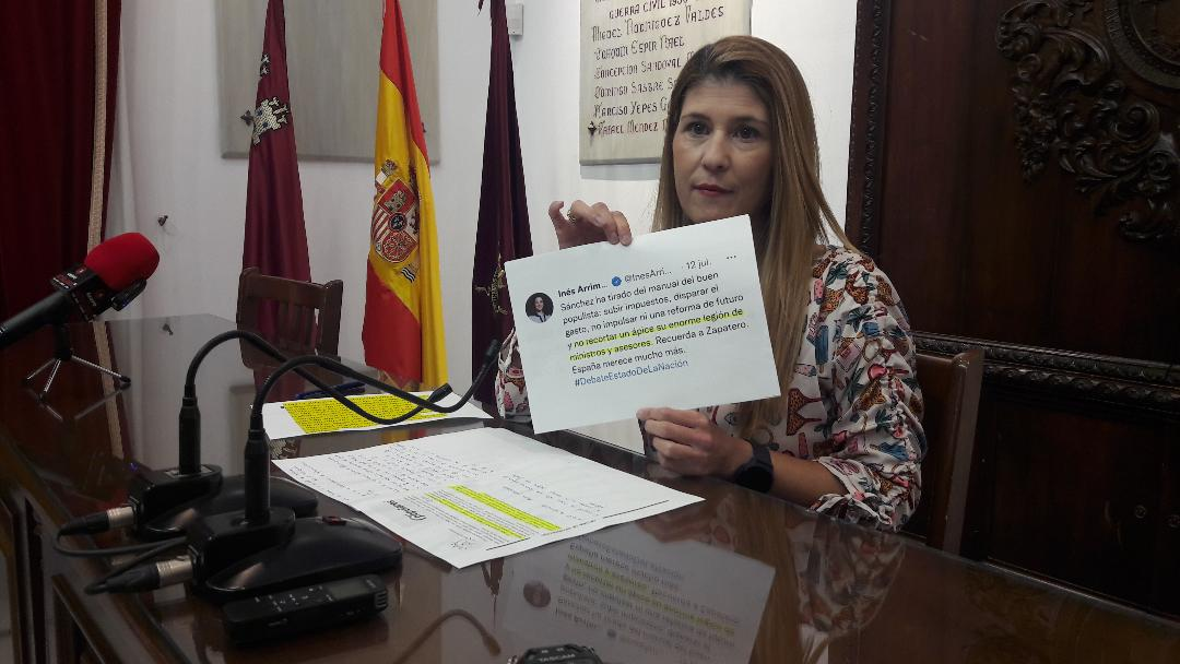 PP:”El Concejal de Ciudadanos en Lorca dispone de media docena de asesores políticos pagados con dinero público y contratados a través del Ayuntamiento”