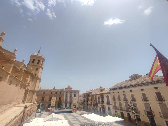 Aumentan en el municipio de Lorca los niveles de las partículas PM10 por la intrusión de aire sahariano