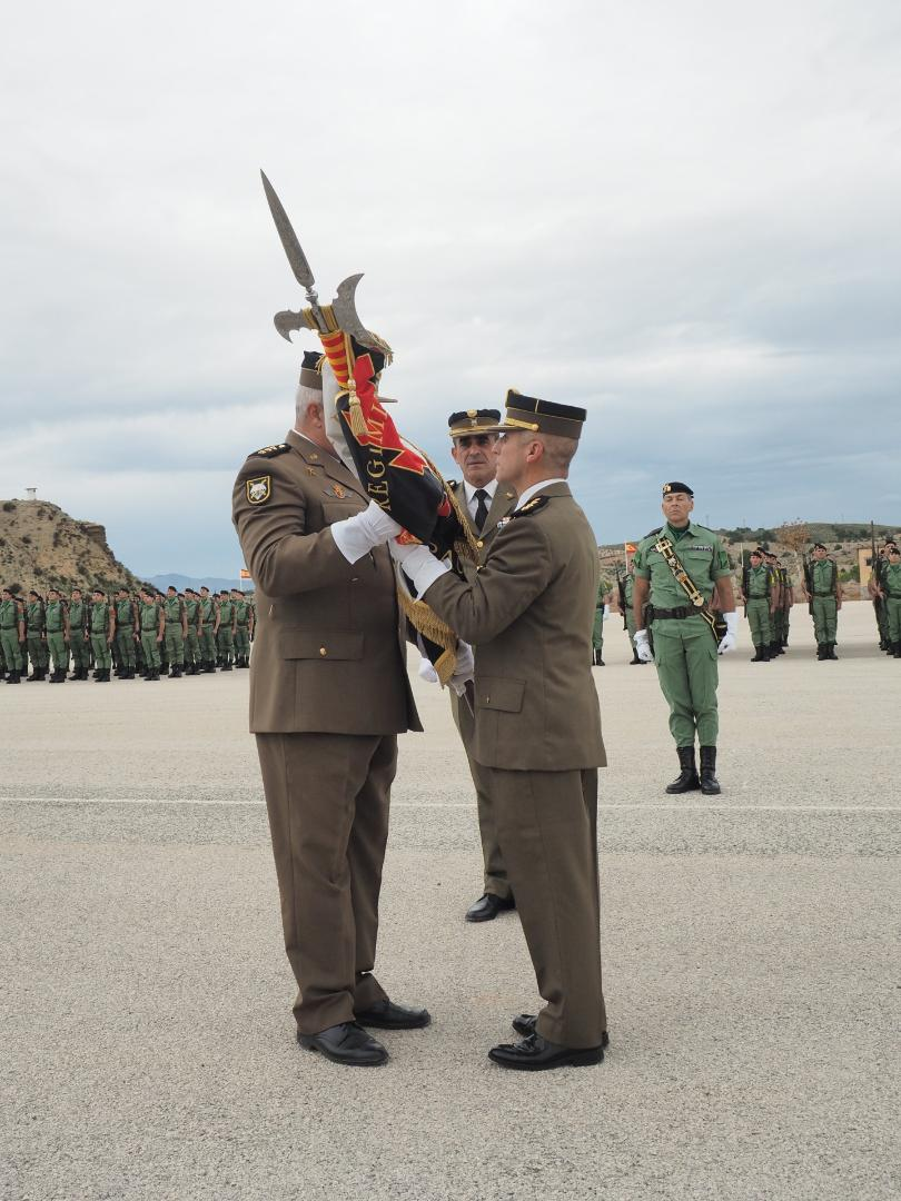 Toma de mando en el Regimiento 'Zaragoza' 5 de Paracaidistas