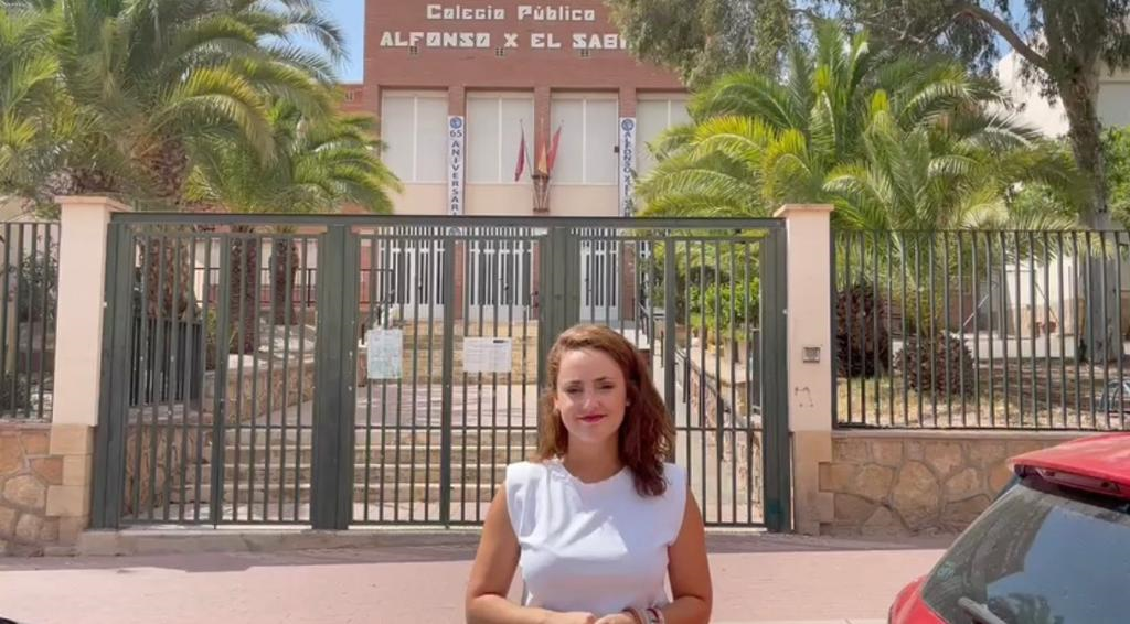 El PSOE solicita al nuevo equipo de Gobierno que realice obras de mejora en los centros educativos de Lorca durante el verano 'como se hizo siempre con el equipo de Mateos'