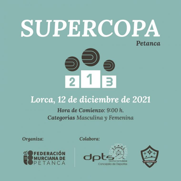 Este domingo, 12 de Diciembre, se celebrará en Lorca la ‘Supercopa de petanca 2021’, donde se darán cita más de 250 deportistas de toda la Región
 