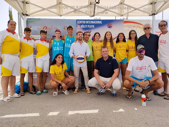 Lorca acoge hasta el 12 de agosto el Campeonato de España Escolar de Selecciones Autonómicas de vóley playa