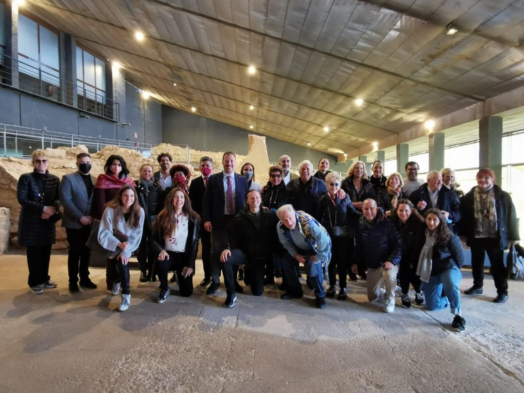 La Fundación HispanoJudía visita Lorca para conocer el importante legado sefardí del municipio