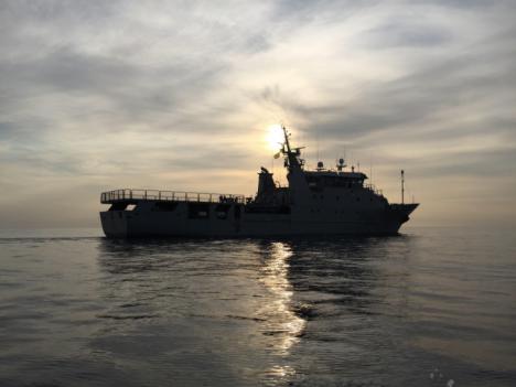 El Patrullero “Tarifa” llega a Cartagena tras finalizar dos campañas nacionales consecutivas en aguas del mar Mediterráneo y la bahía de Cádiz
