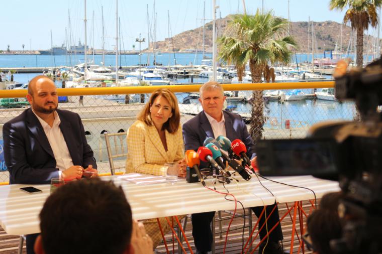 El PSOE electrificará la línea ferroviaria Cartagena-Chinchilla, 'una de las principales reivindicaciones de Pepe Vélez como delegado del Gobierno'