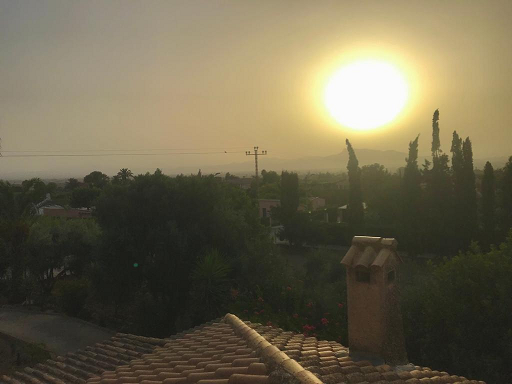 'Se incrementan en Lorca' los niveles de las partículas PM10 por la intrusión de aire sahariano