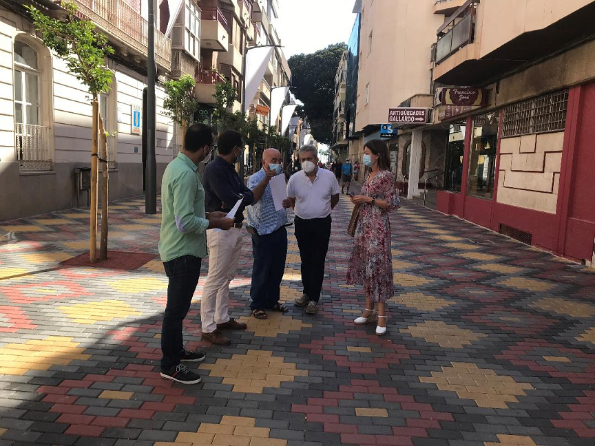 El Ayuntamiento de Águilas recepciona las obras de la calle “Conde de Aranda”