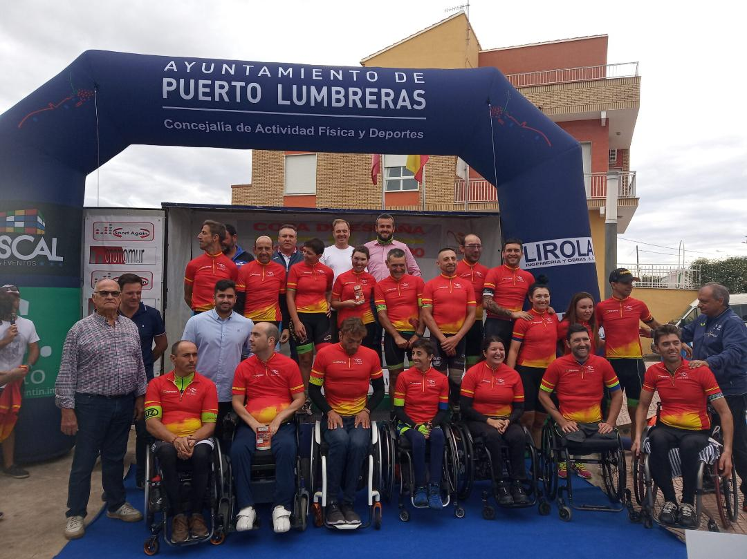  Puerto Lumbreras albergará este fin de semana las dos últimas pruebas puntuables de la Copa de España de Ciclismo Adaptado 2021