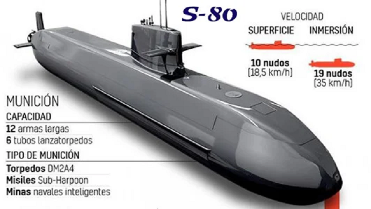 Comandante del Arma Submarina: “La llegada del S-81 supondrá un cambio profundo tanto en operatividad como en las instalaciones de apoyo a los submarinos”