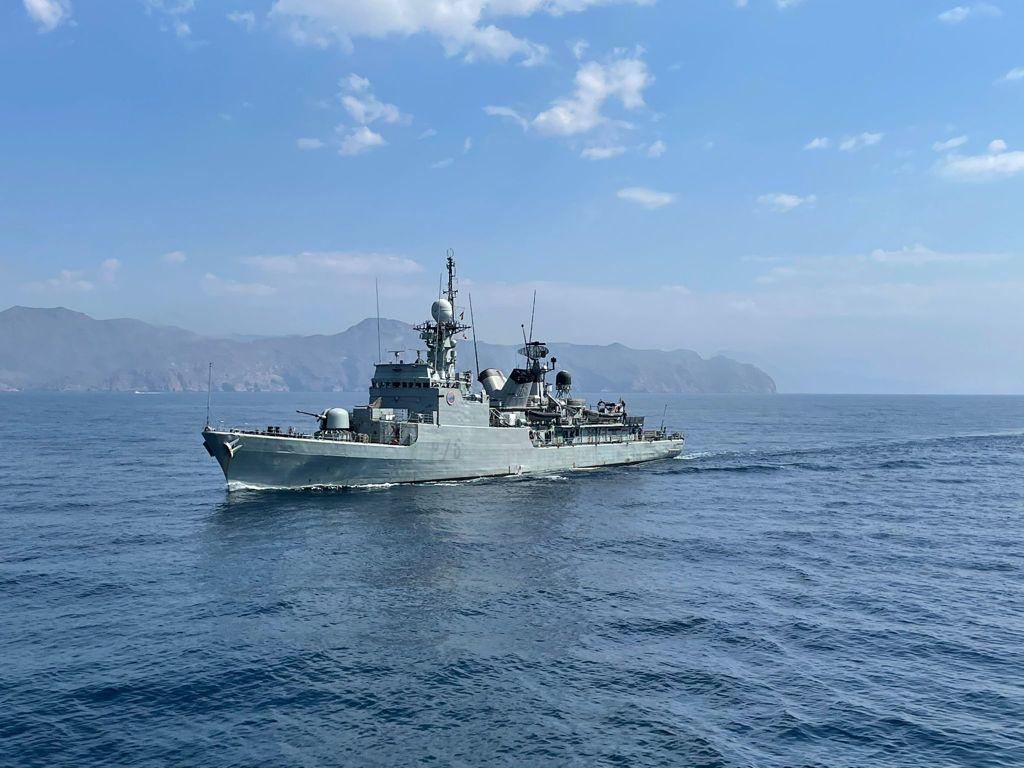 El Patrullero de altura “Infanta Elena” realiza vigilancia marítima en aguas de soberanía e interés nacional