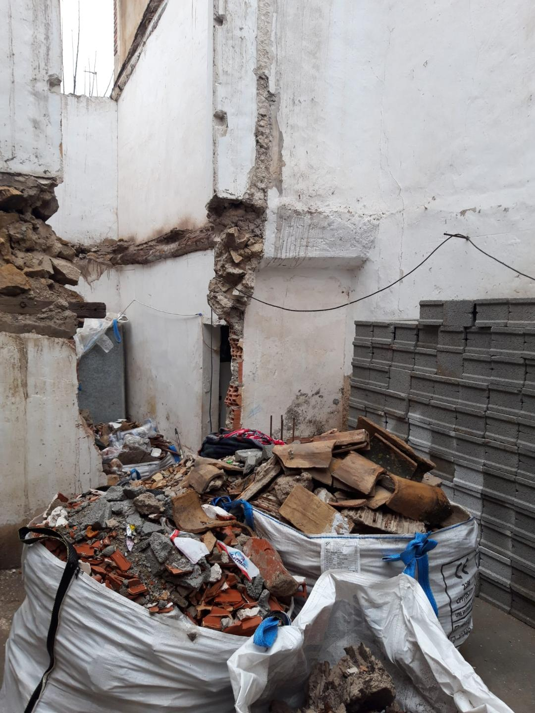 El Ayuntamiento de Lorca detecta obras en varios inmuebles que se estaban ejecutando sin ningún tipo de licencia urbanística