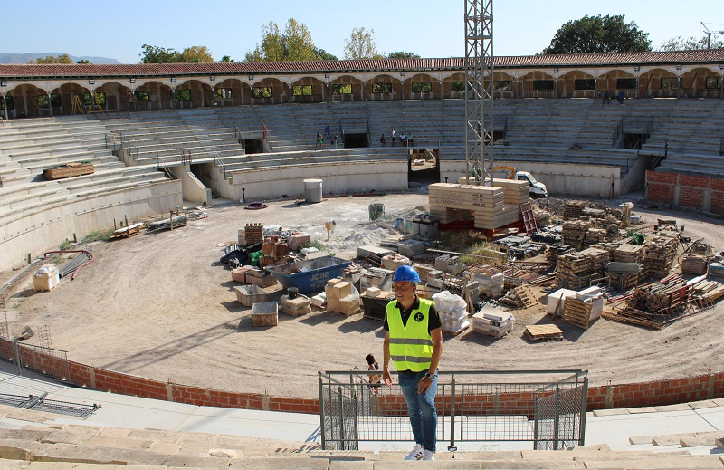 La Plaza de Toros de Lorca 'aborda la recta final de las obras'