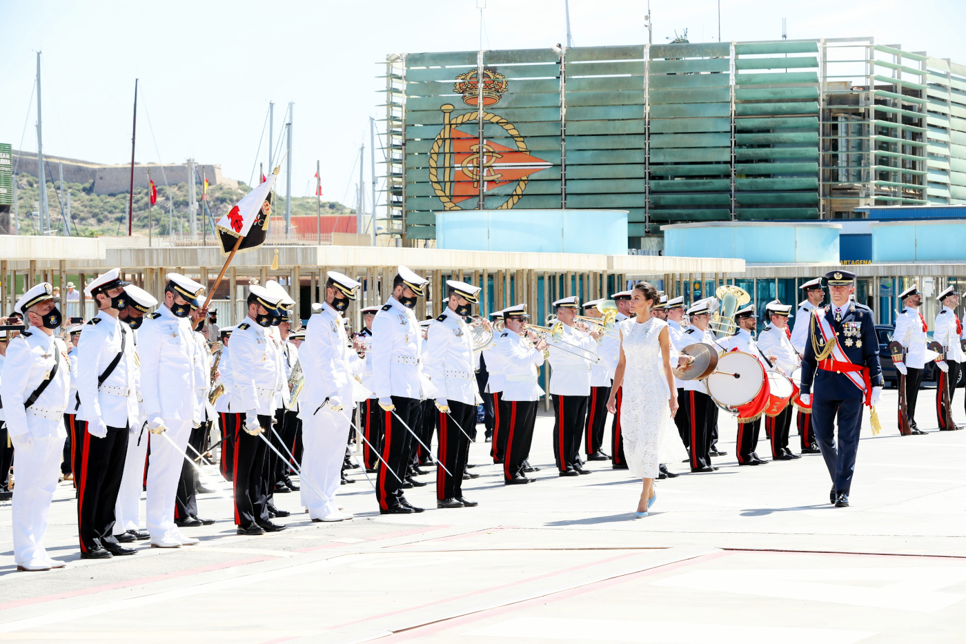  
Reina Letizia:”Los españoles apreciamos, apoyamos, respetamos y admiramos a nuestras Fuerzas Armadas”
