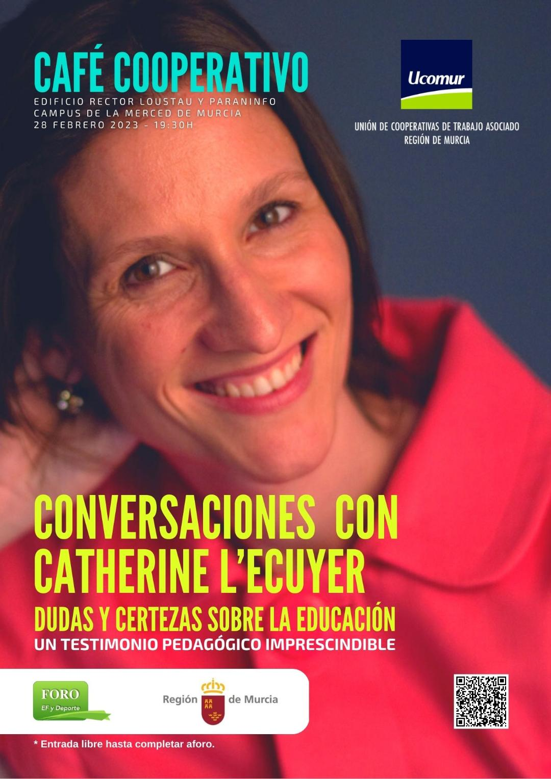 Ucomur retoma sus cafés cooperativos con la doctora en Educación y Psicología Catherine L’Ecuyer