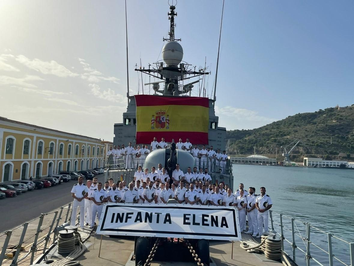 Concluye la actividad operativa del Patrullero de altura “Infanta Elena” tras casi 43 años de servicio