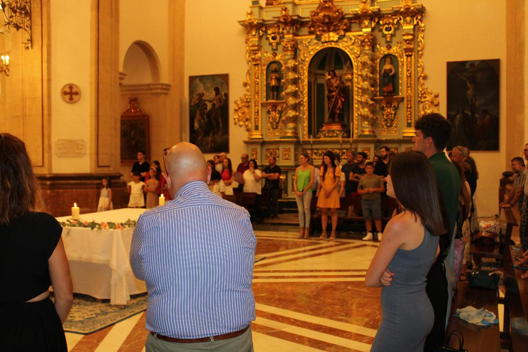 La iglesia de San Mateo celebra la ‘Misa de Envío’ de los participantes en la Jornada Mundial de la Juventud de Lisboa