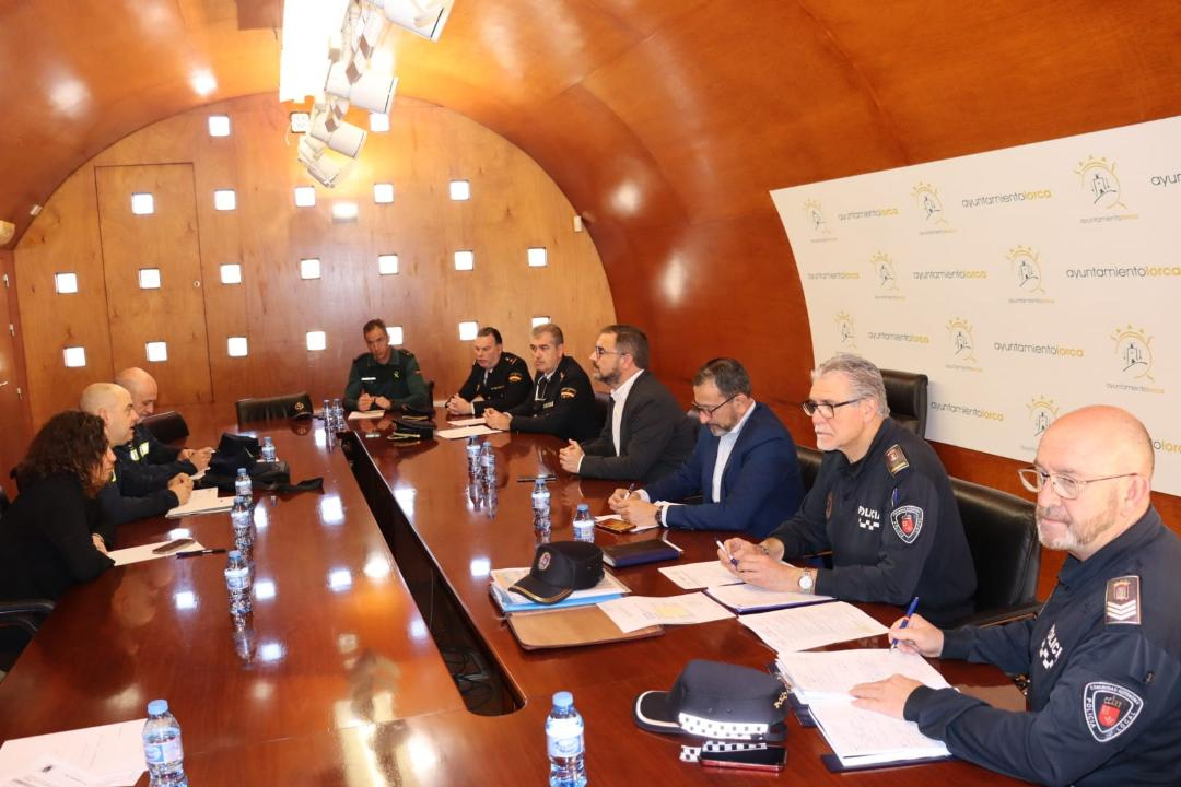 El Ayuntamiento de Lorca contará con más de 400 agentes de los Cuerpos y Fuerzas de Seguridad y Emergencias para el operativo especial de Semana Santa 2023