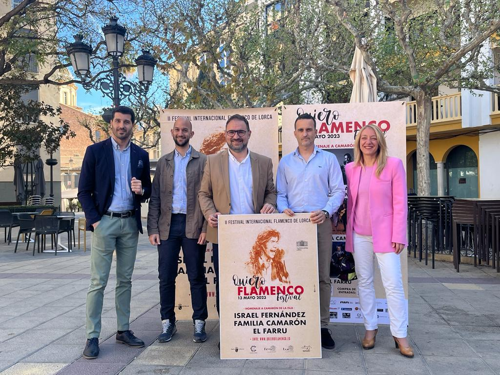 El Teatro Guerra acogerá, el 13 de mayo, el II Festival “Quiero Flamenco' Festival Internacional de Flamenco de Lorca que, este año, rendirá homenaje a 'Camarón de la Isla'