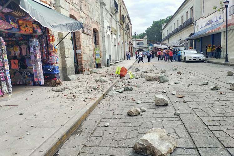 Un terremoto de magnitud 7,5 en el sur y el centro de México deja seis muertos